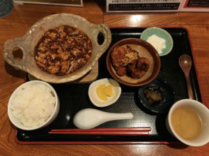 四川麻婆豆腐定食¥1,000