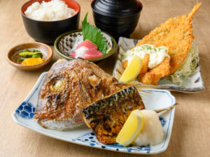 魚盛り定食¥900