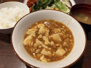 麻婆豆腐定食¥850_2