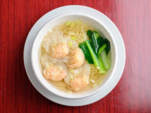 香港ワンタン麺 ￥1,155「香港華記茶餐廳」