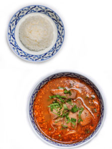トムヤム麺 ￥900「タワンタイ」