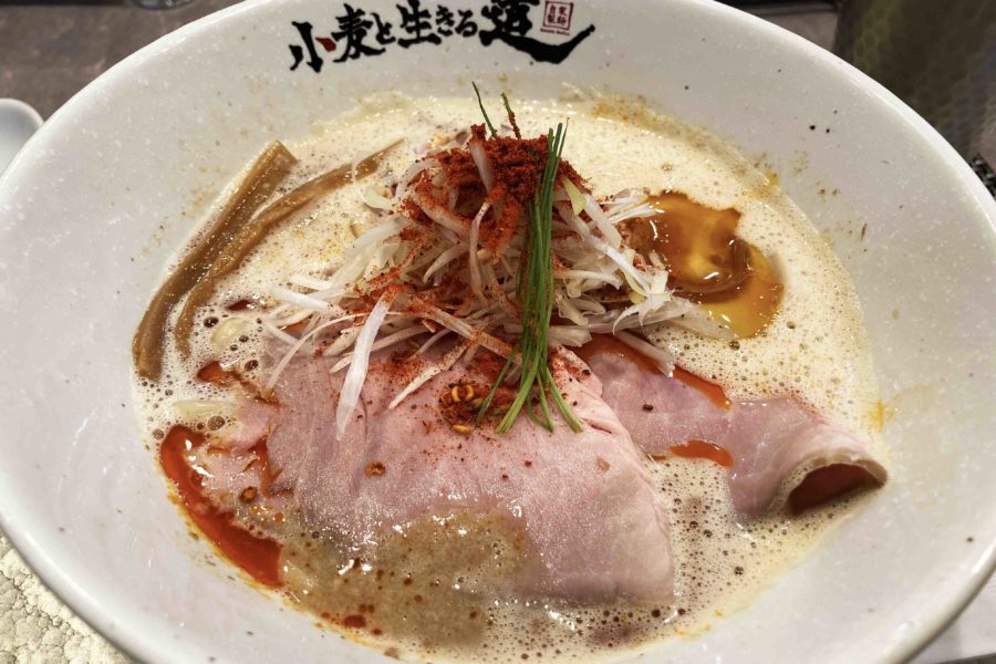 濃厚鶏白湯そば旨味麻辣テイスト¥950