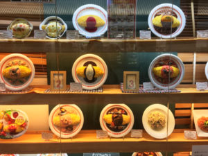 「ポムズファーム」ディスプレイ