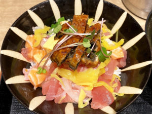 鰻の海鮮だし茶漬け丼 1,000円(税込)「魚盛」