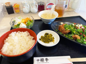 「蘭亭」特製酢豚定食　1,120円（税込）