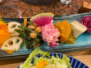 「COLZA Hommachibashi」ランチはおばんざい定食（¥900税込）