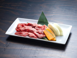 「肉屋金星」国産 上焼肉定食 ¥950