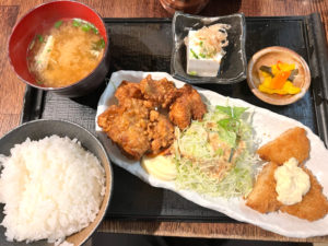 「つむぎ」日替わり定食（¥900税込）