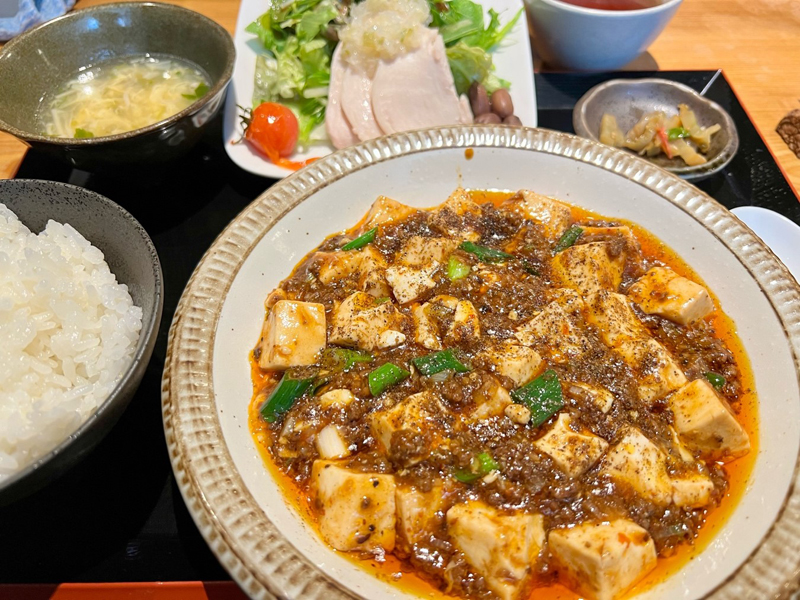 「中国菜SHIN-PEI」の四川麻婆豆腐（¥1000税込）