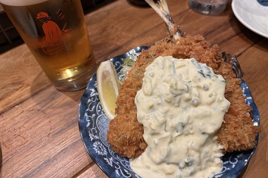 「おでんと、アジフライ。」アジフライ・タルタル