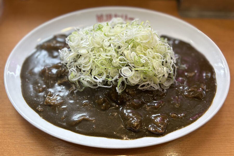 「船場カリー」牛すじネギカレー