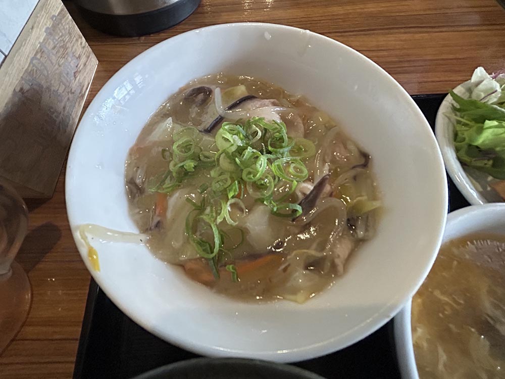 「ぱんだ」あんかけ焼きそば