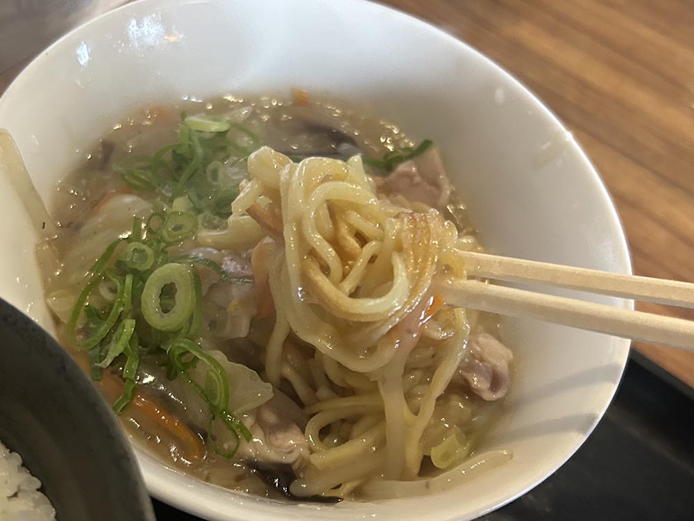 「ぱんだ」あんかけ焼きそば