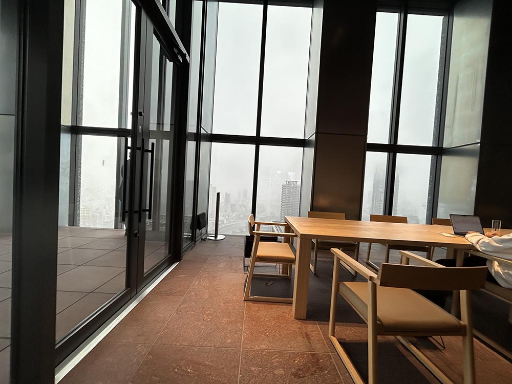 「スカイテラス」景色