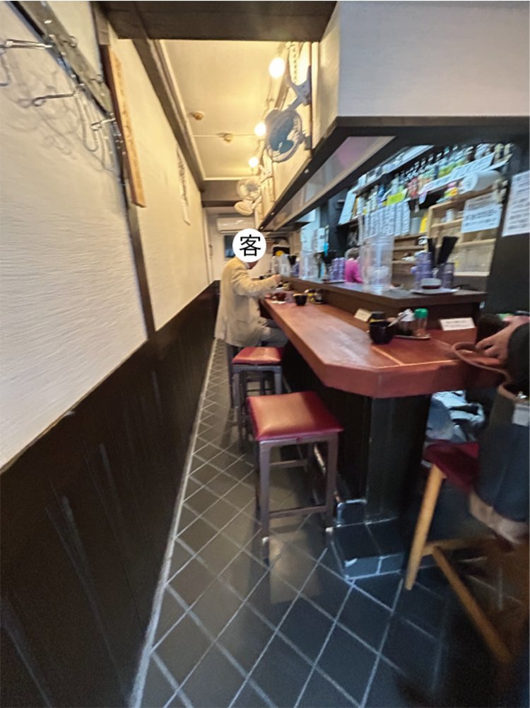 「やぐら」店内