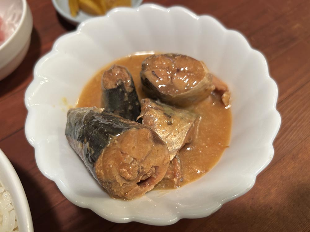 「やぐら」さば味噌煮