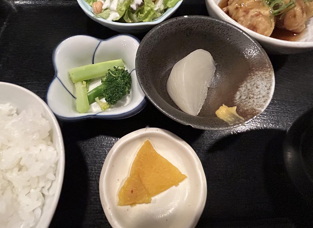 「きたの」副菜と漬物