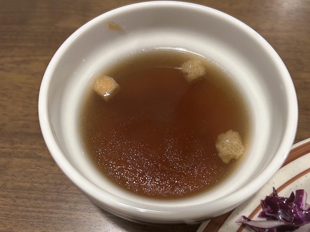 「period」スープ