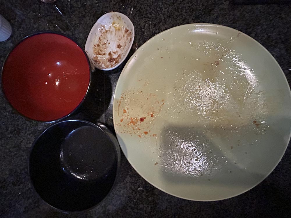 「ろっく」完食