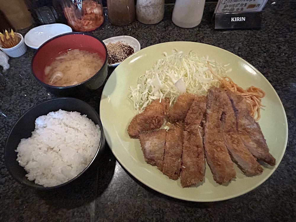 「ろっく」ロースとんかつ定食