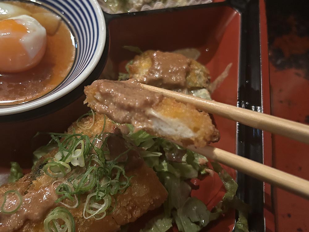 「多満喜」ささみしそカツ